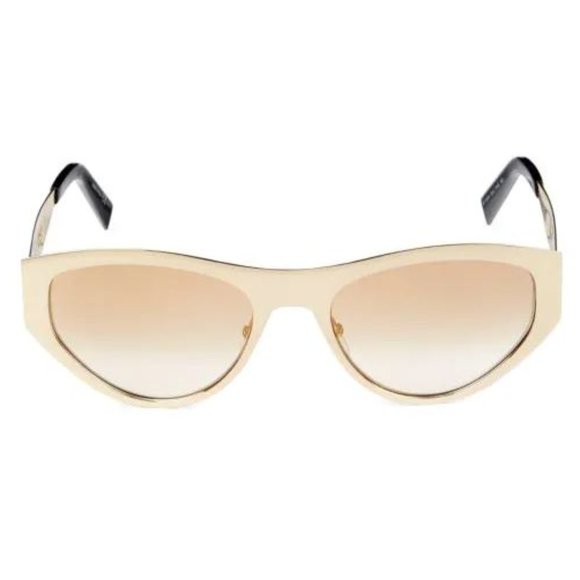 NWT Givenchy Gold Golden Oval Sunglasses - Picture 10 of 10